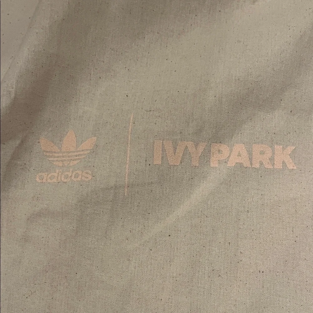 Adidas Ivy Park Red Slide Sandals with dust bag, size 8‎